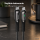 USAMS Kabel pleciony C/Lightning Smart Power-off 20W 1,2m czarny - 1568998 - zdjęcie 2